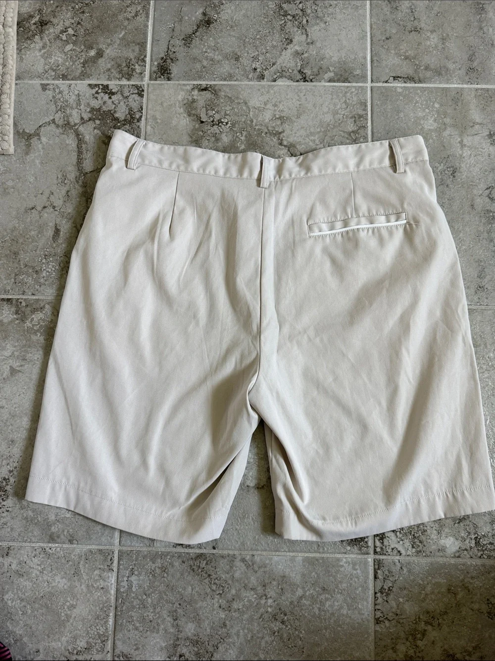 Men's Casual Chino Shorts - Cream
